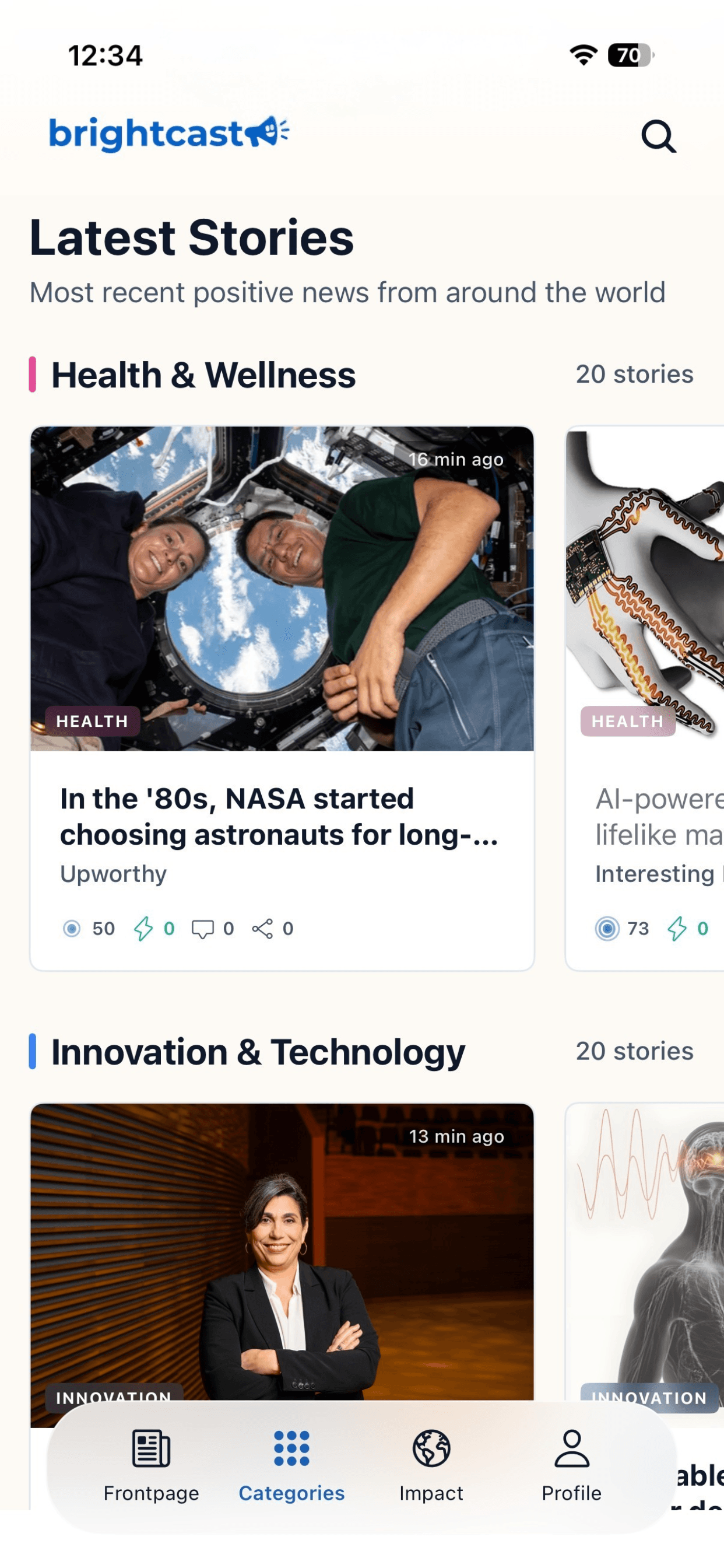 Brightcast App Screenshot 3