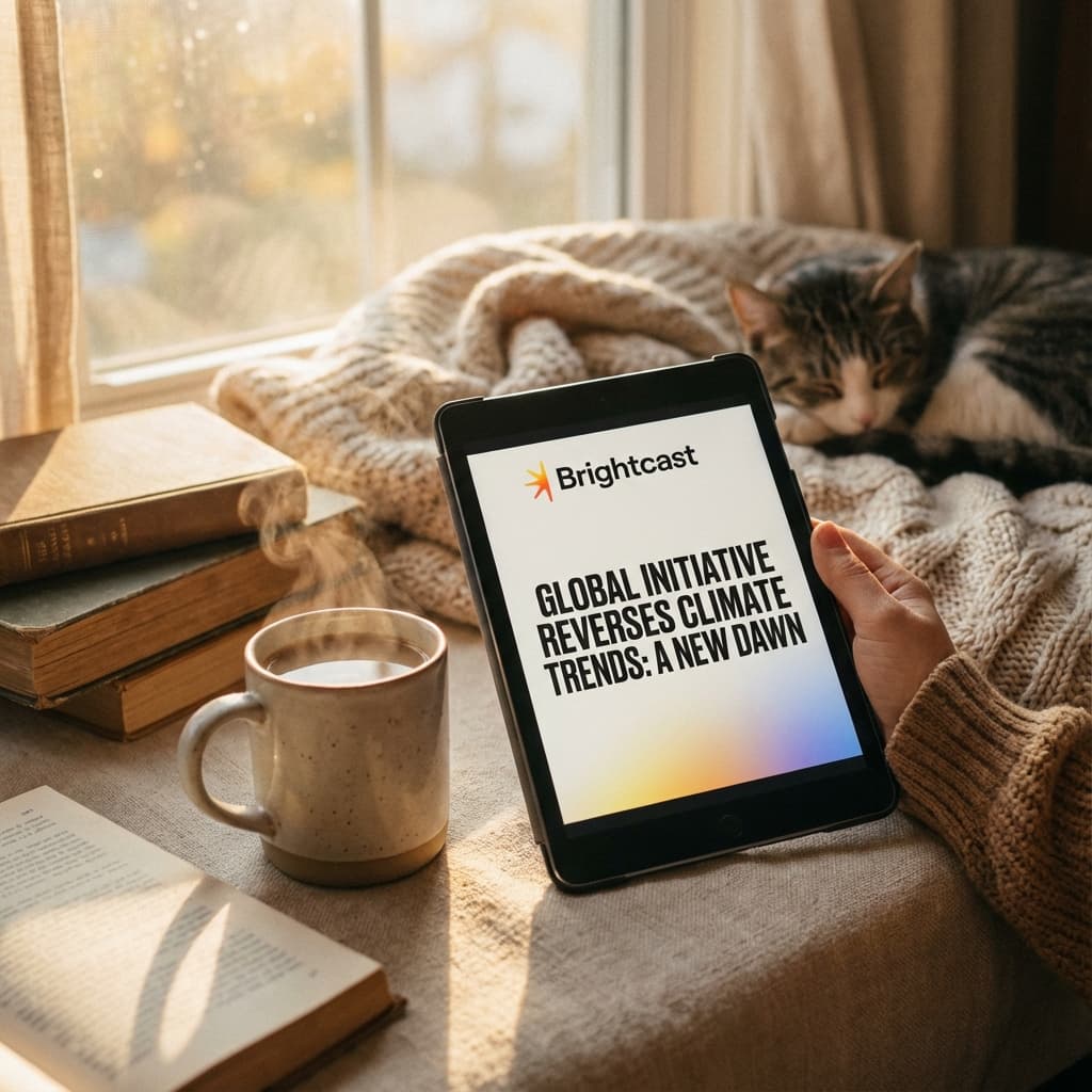 5 Minutes of Positive News: A Morning Routine Experiment