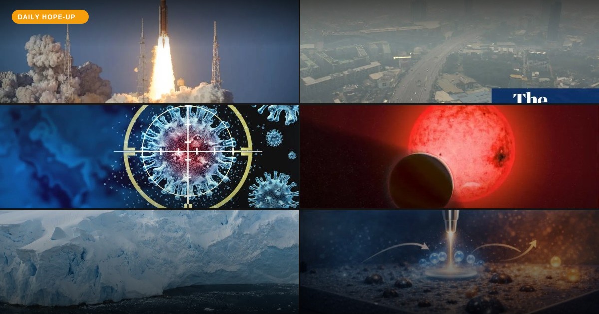 Today's Hope-Up: The Universe Got Weird, and So Did Your Fingertips