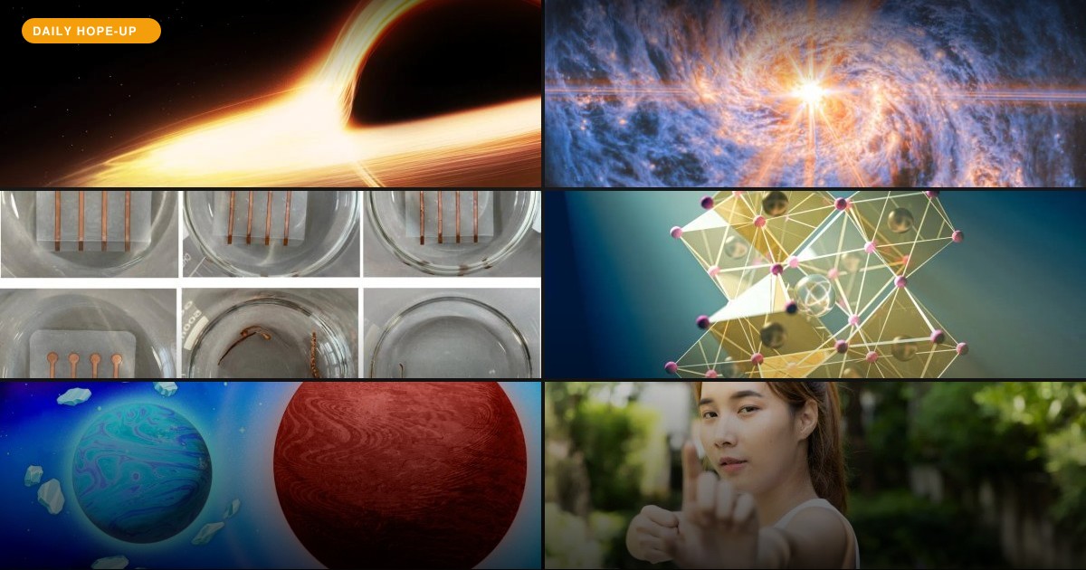 Today's Hope-Up: The Universe Is Getting Weirder, While We're Getting Smarter