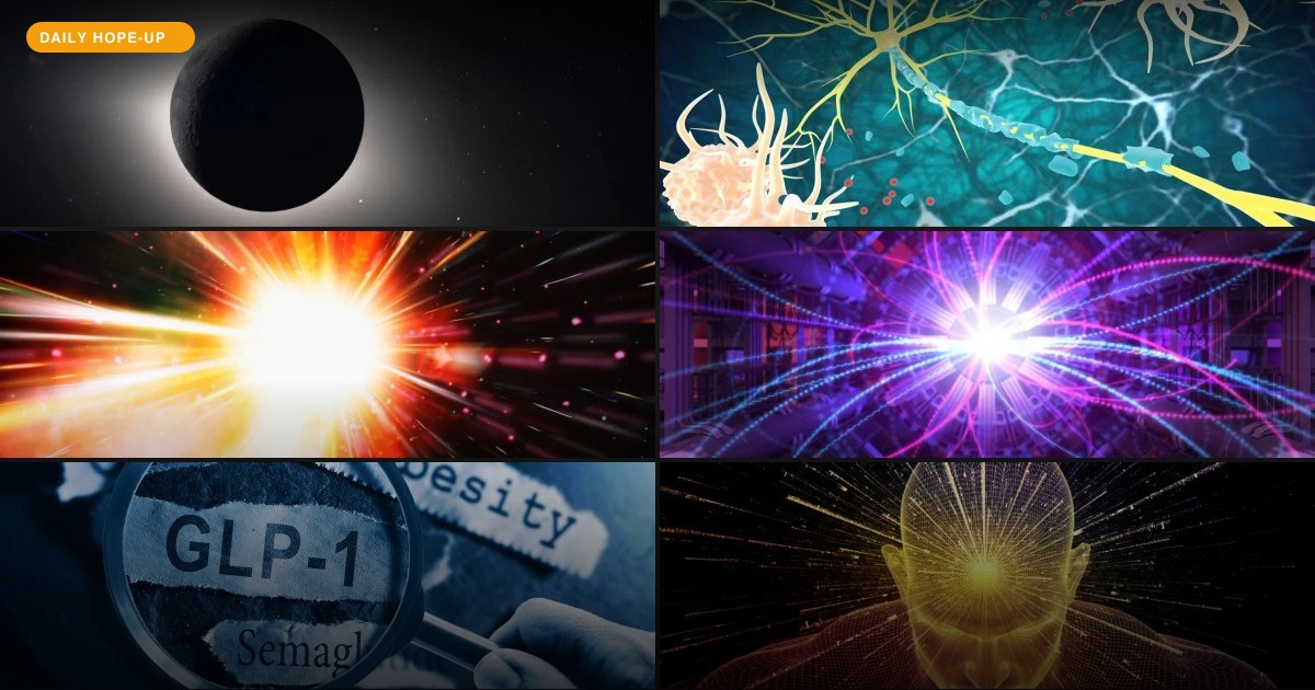 Today's Hope-Up: The Universe Got Weirder, and the Moon Got a To-Do List