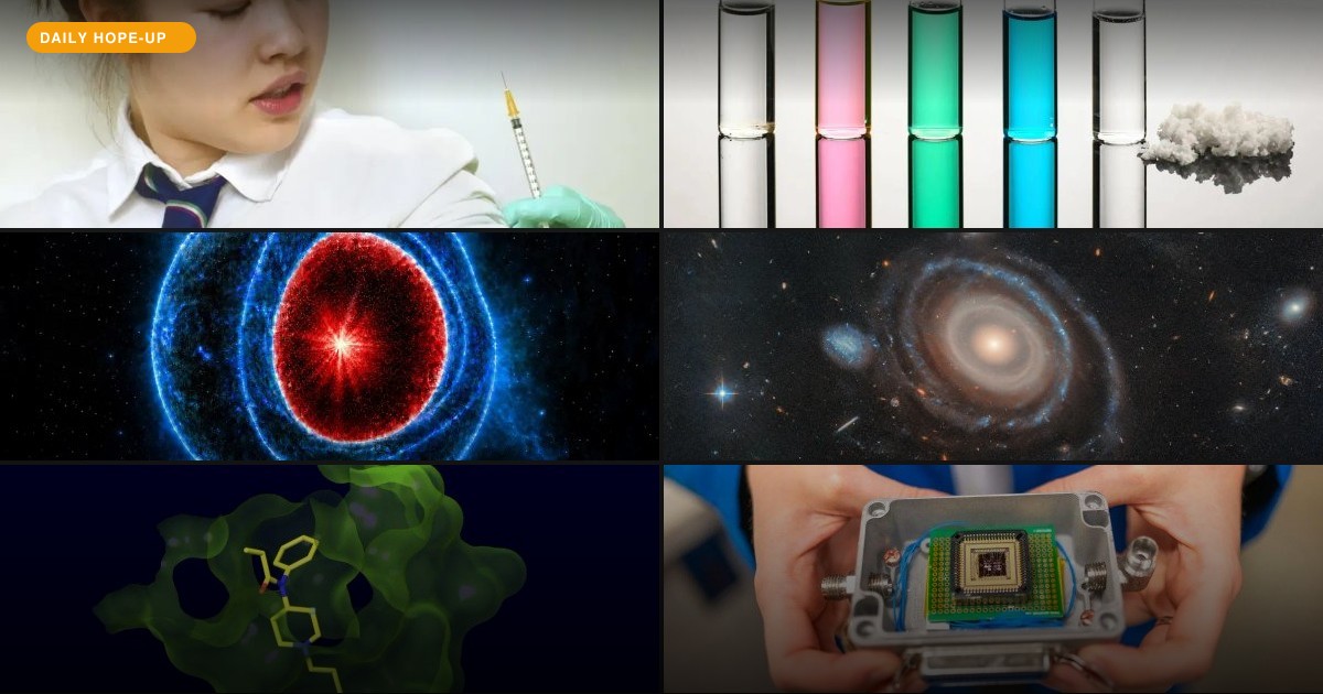 Today's Hope-Up: The Universe Got Weird, Then We Got Smarter