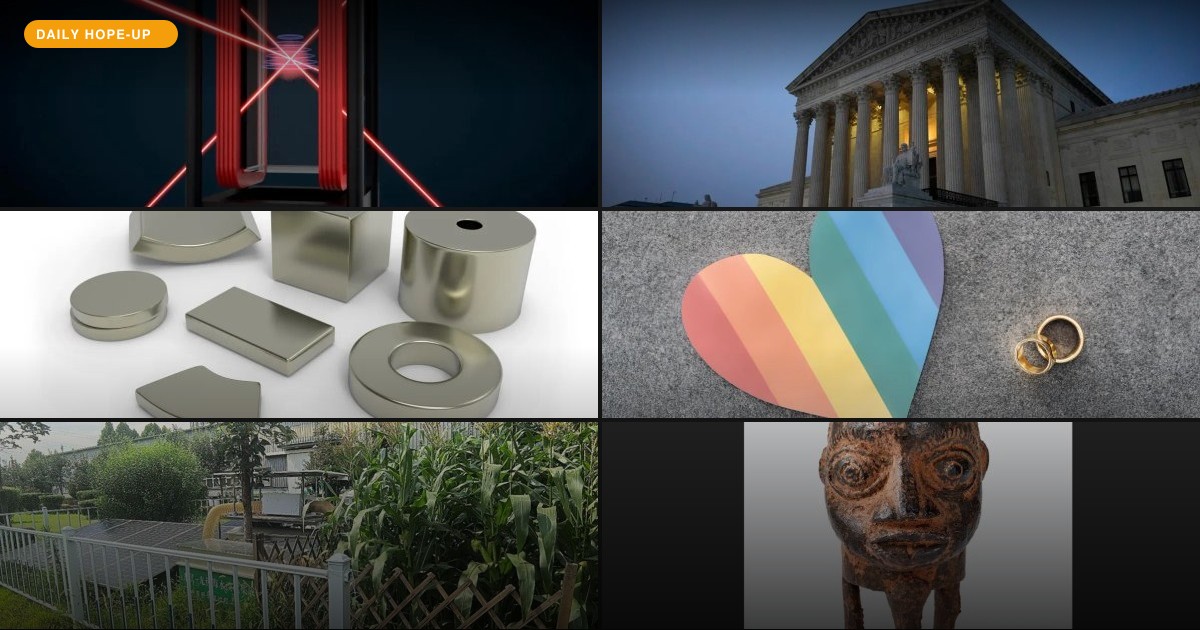 Today's Hope-Up: The World Keeps Finding New Ways to Get Smarter (and Fairer)