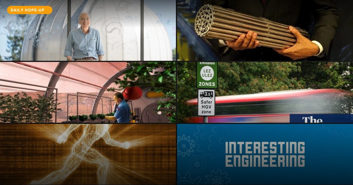 Today's Hope-Up: Ancient Wisdom and Modern Science Teamed Up to Fix Things