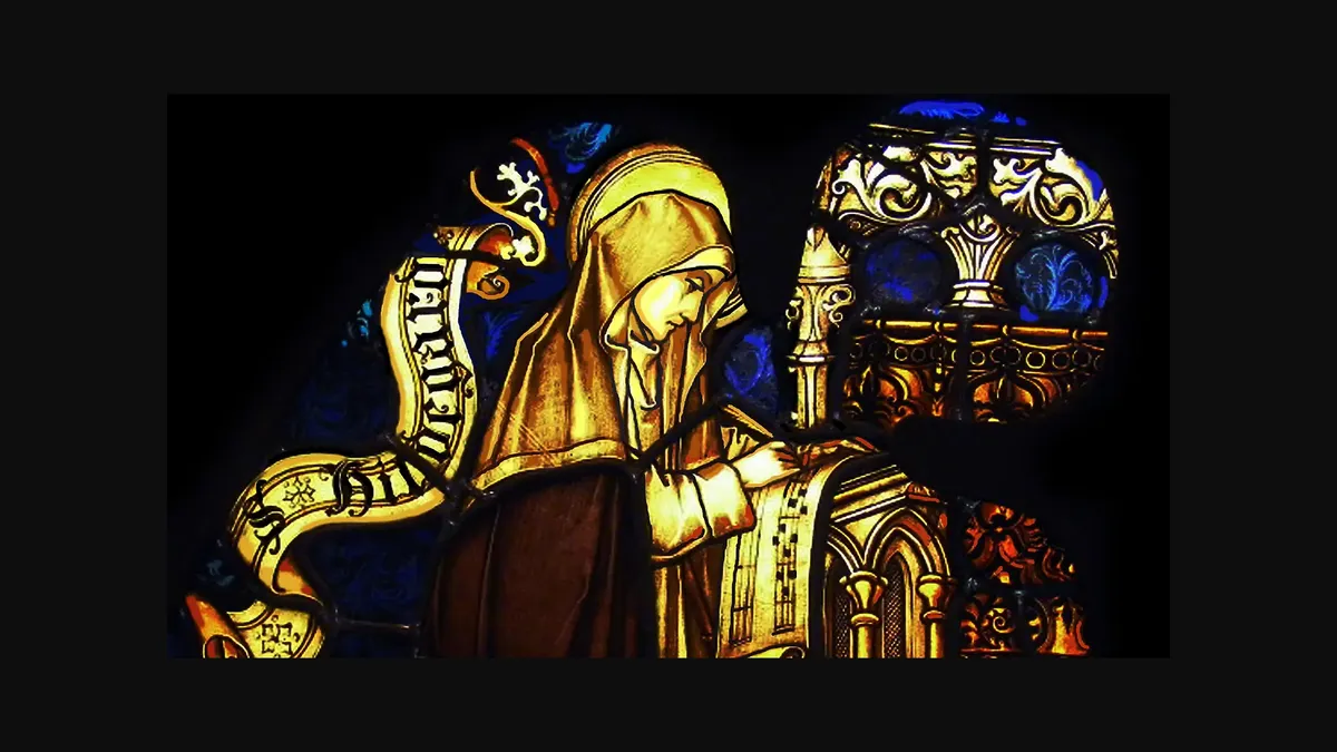 The Redeemer. Miniature From Liber Scivias By Hildegard Of Bingen