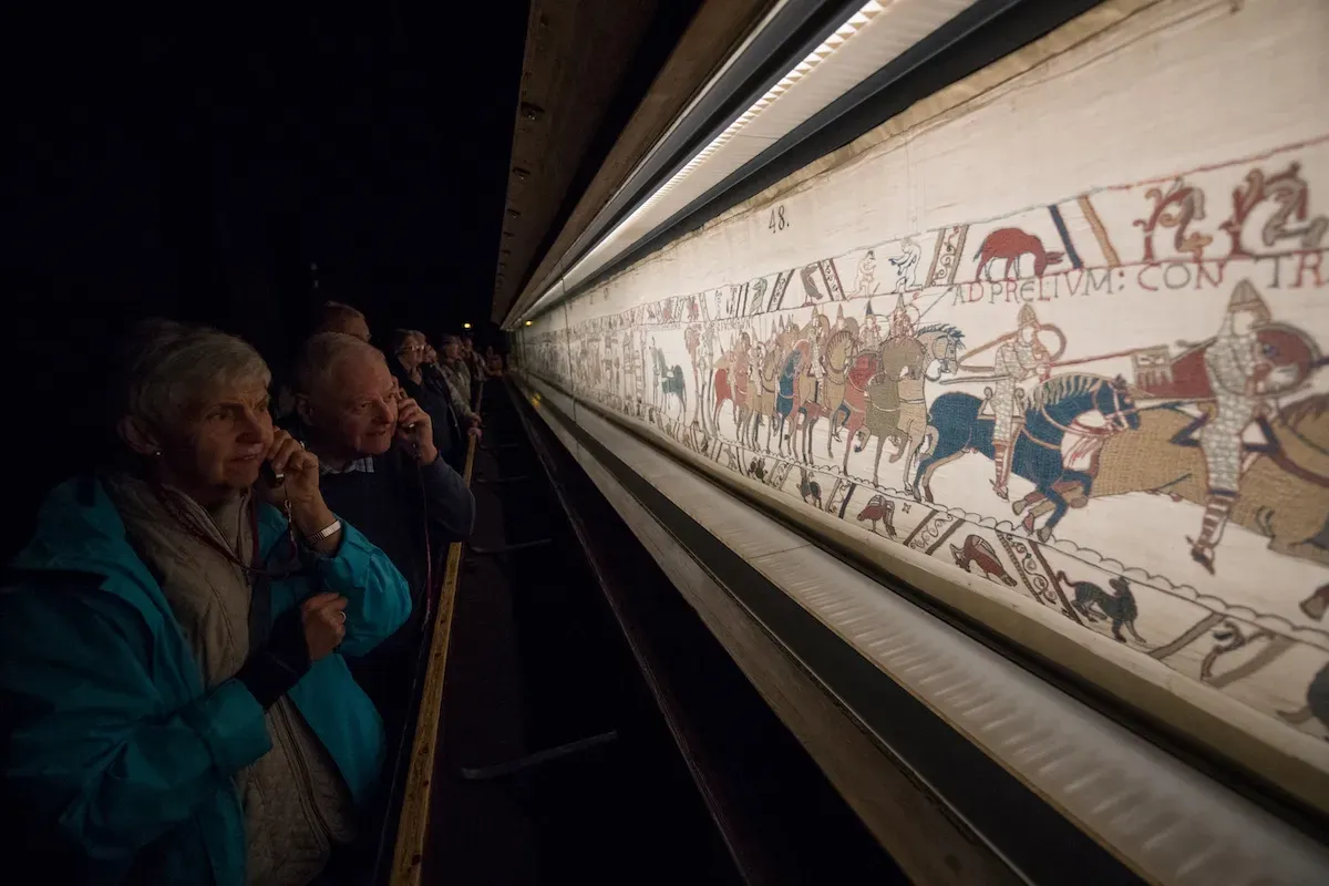 The Bayeux Tapestry Just Made a Covert, Midnight Trip to London