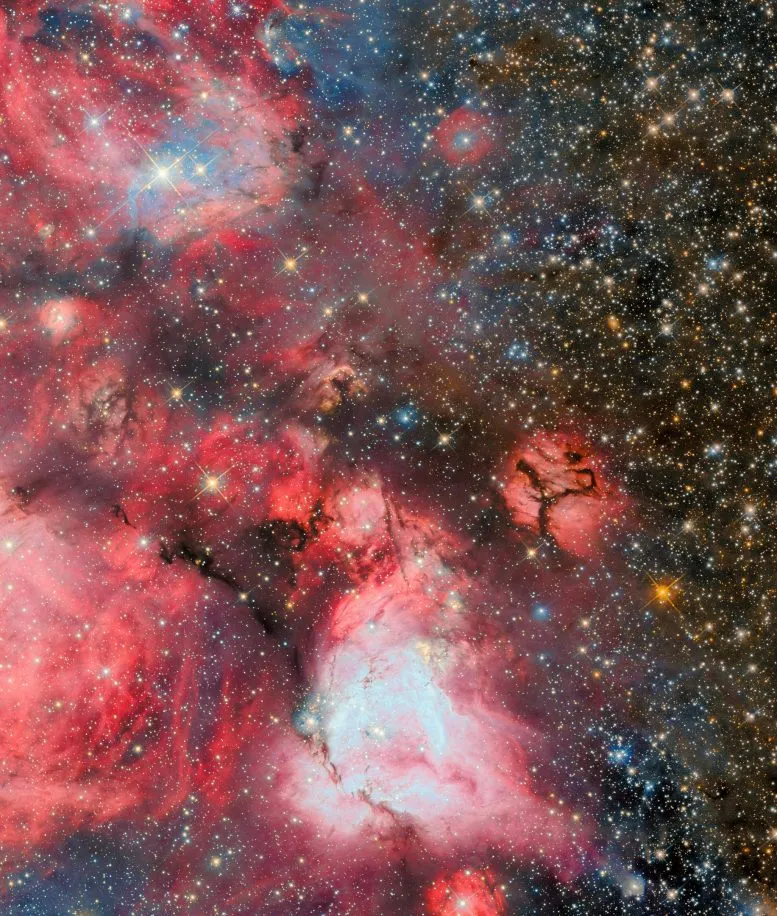 Hubble Catches Baby Stars Blowing Giant Bubbles in Space