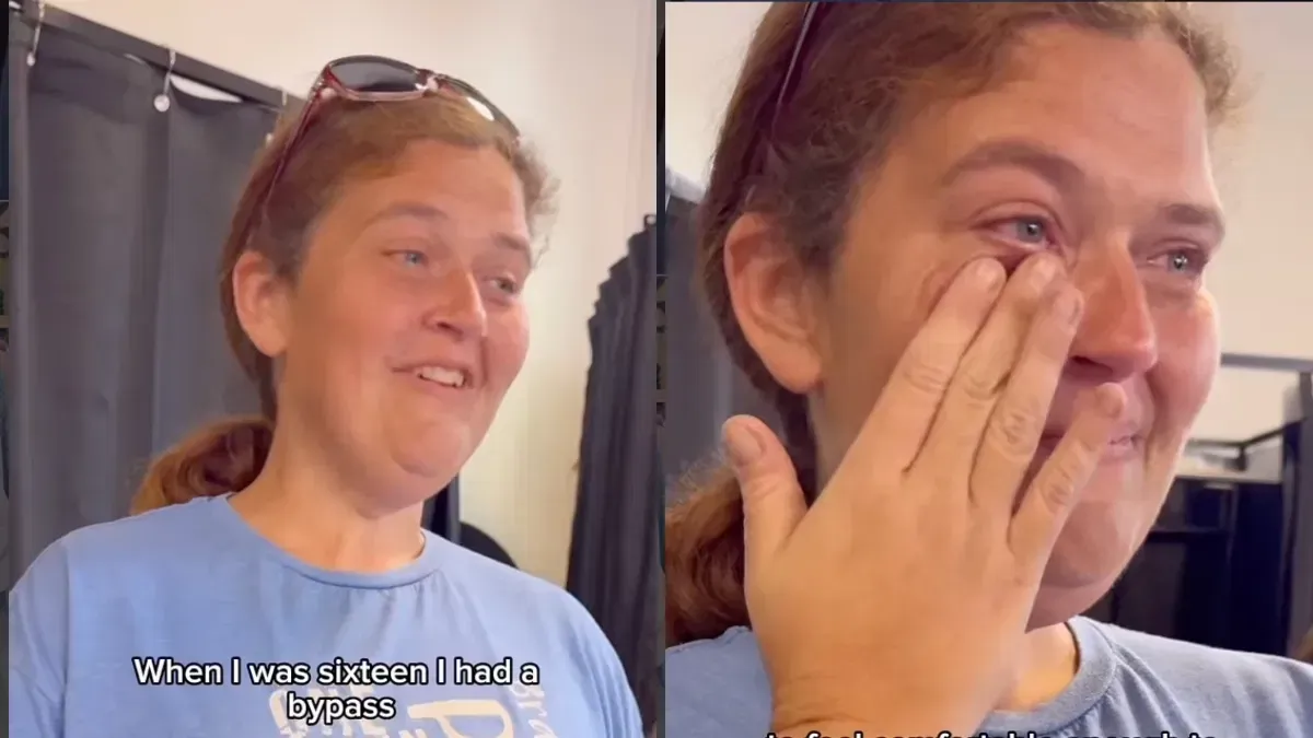 First pair of jeans becomes turning point for mother and son