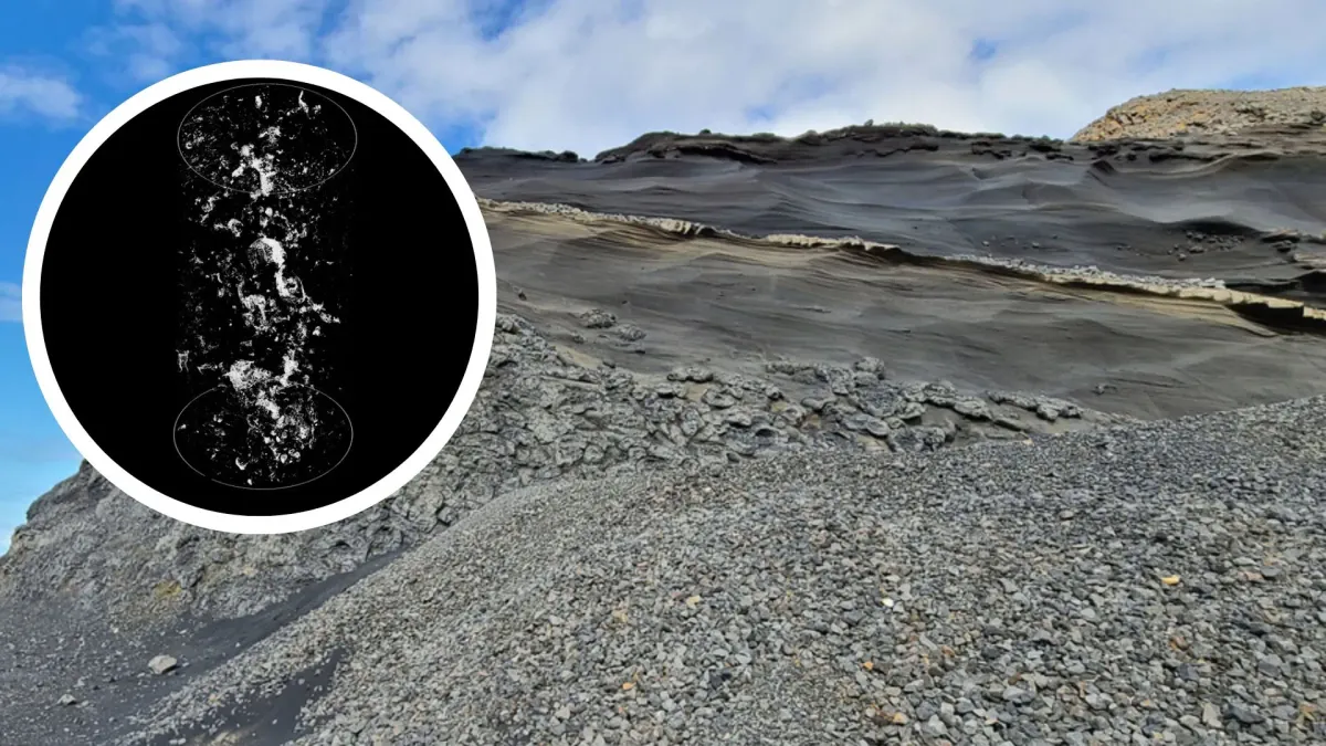 X-rays show volcanic rock can trap carbon for millions of years