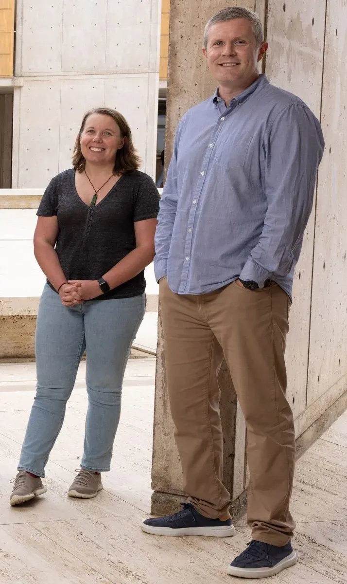 Jesse Dixon and Tessa Popay