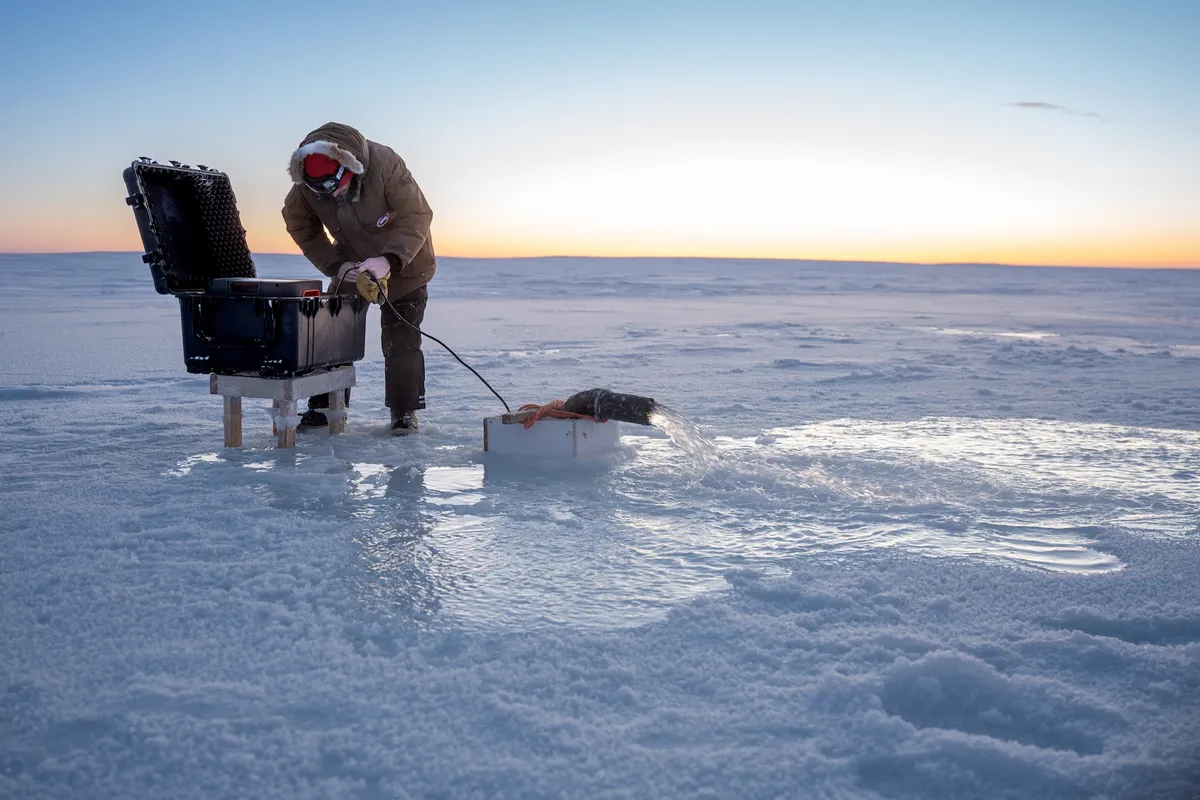 Pumps, Pipes, and a Prayer: Scientists Try to Thicken Arctic Sea Ice
