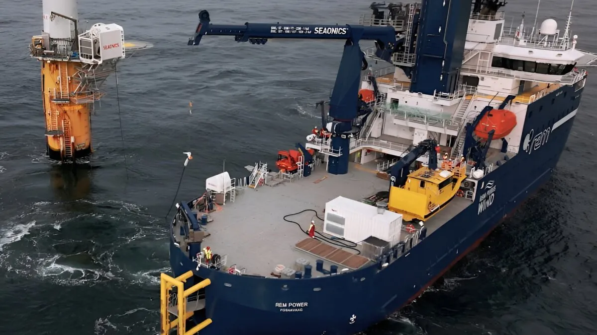 Wireless offshore chargers will allow electric ships to recharge at sea