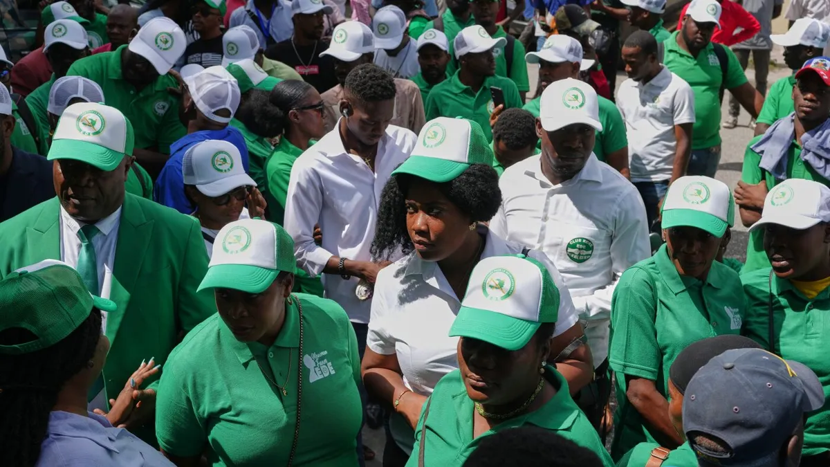 A record number of political parties register for Haiti's first election in a decade