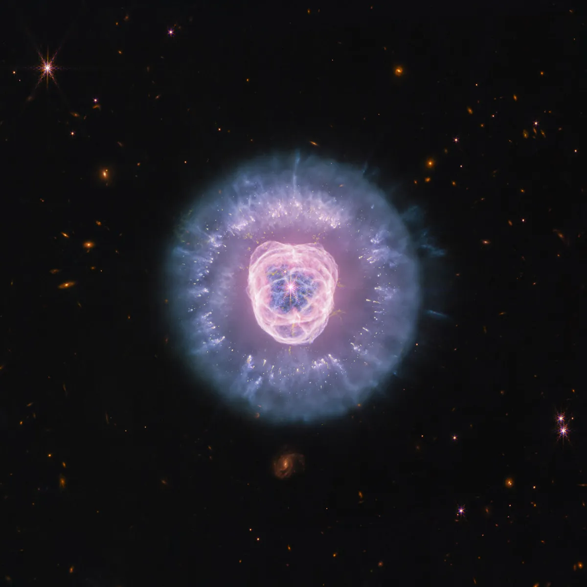 JWST Just Snapped a Cosmic Lion Roaring Its Last Breath