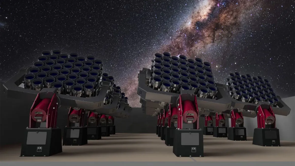 World's largest lens telescope begins mapping the cosmic web