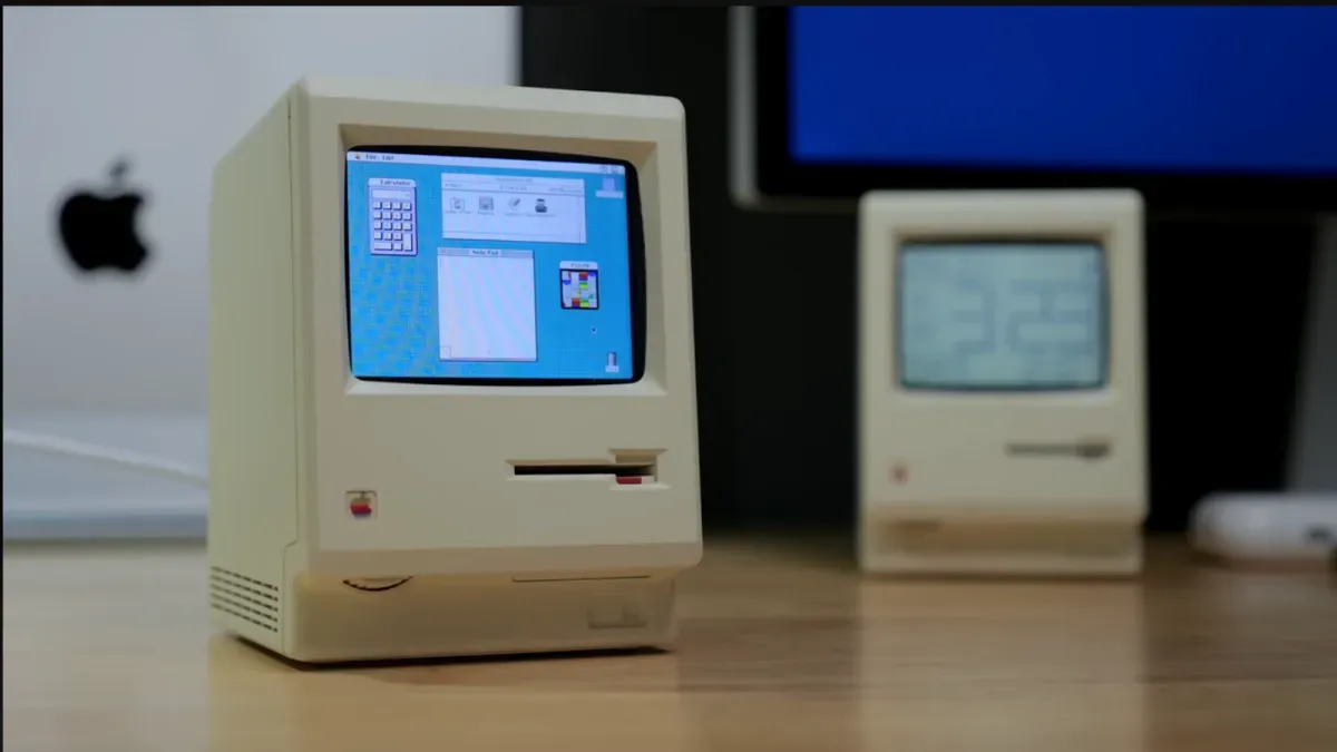 A Raspberry Pi becomes a working Macintosh inside a toy clock