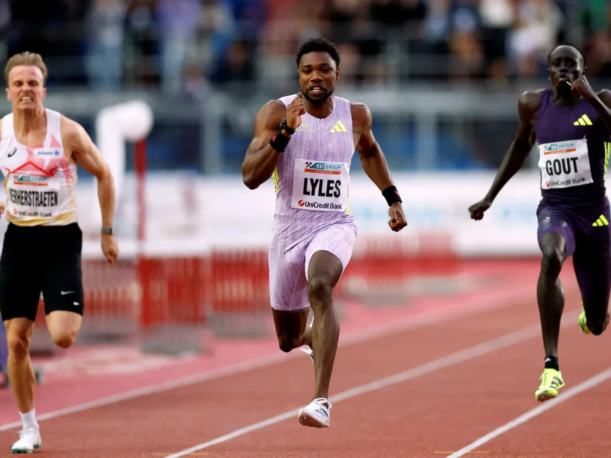 Noah Lyles Just Ran 150 Meters Faster Than Anyone Else, Ever