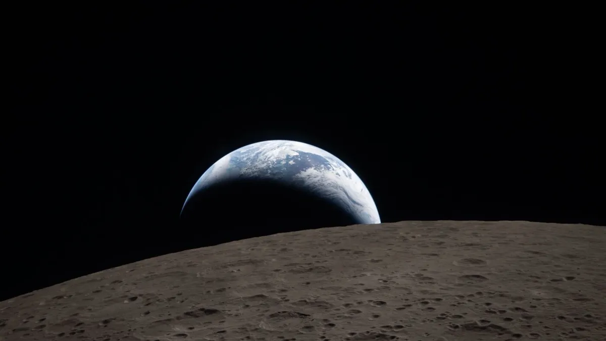 Photos: NASA releases first images from moon flyby