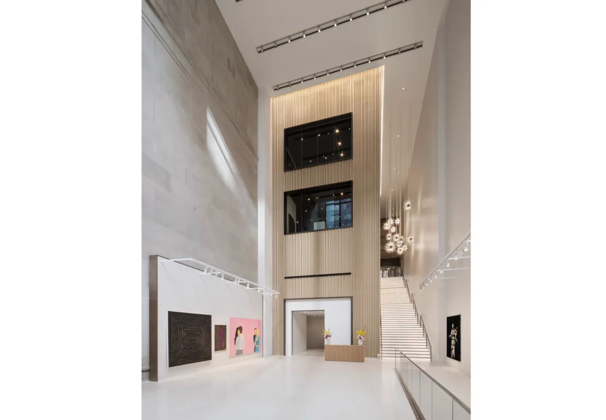 Auction house Bonhams opens Manhattan flagship with restored Steinway hall