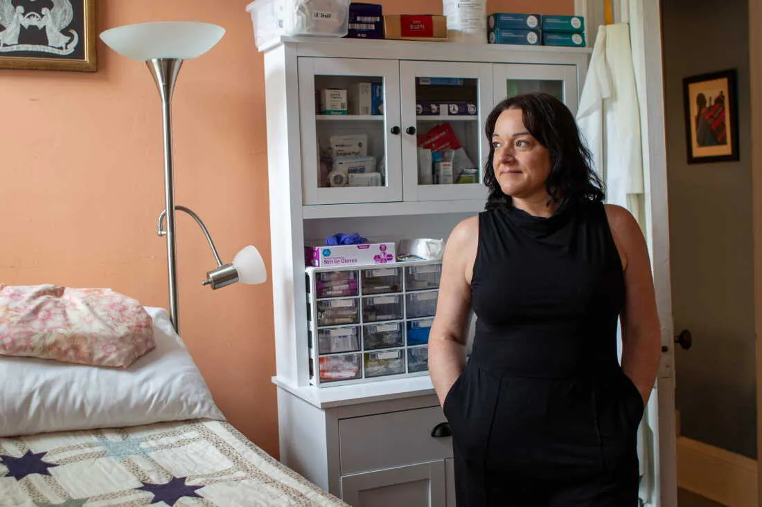 Jessica Hayek, a doula and birth educator, helped lead the campaign to stop Trinity Health from closing the Burdett Birth Center in Troy, New York. She says Michigan-based Trinity didn’t appreciate how important the center was to the community.