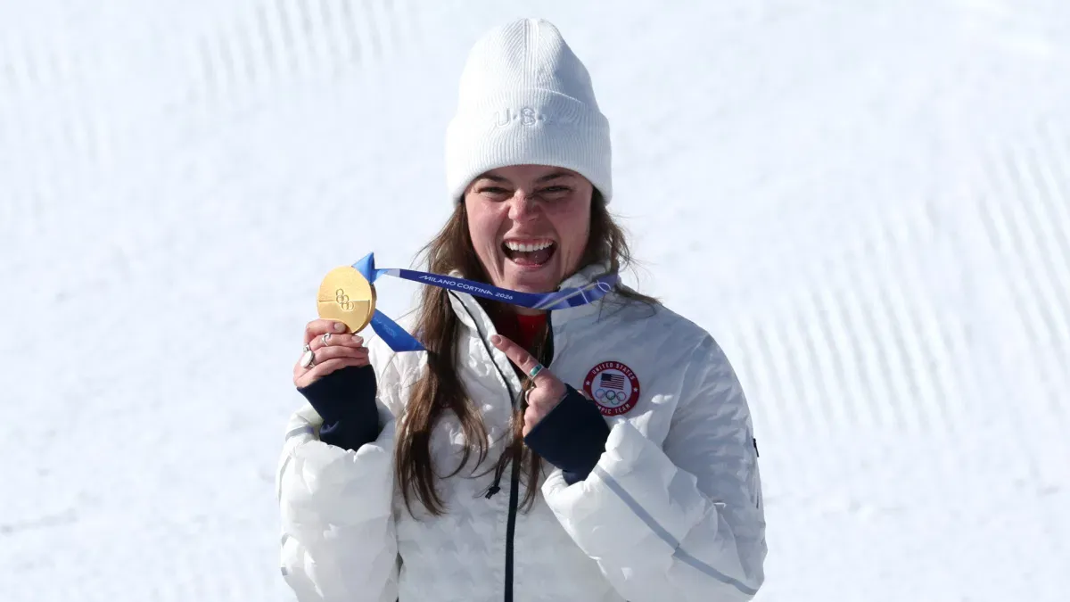 Alpine skier Breezy Johnson engaged at Olympics after crash