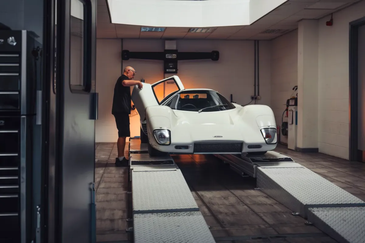 “The M6GT is the genesis of the McLaren road car story and Bruce McLaren used the first prototype as his own personal transport to attend meetings and racing events”