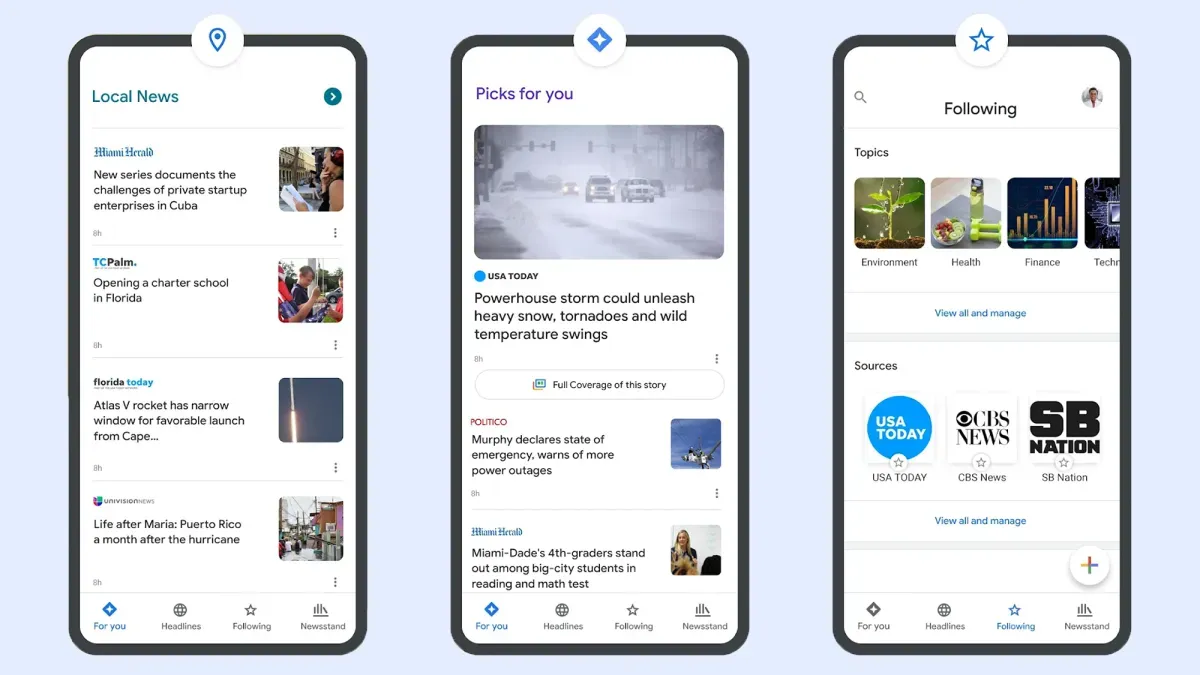 How to avoid garbage news on Google Search