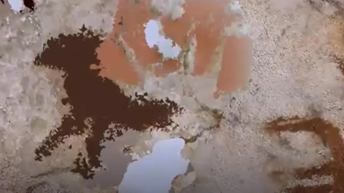 A 67,800-year-old handprint just shattered the record for Earth's oldest art