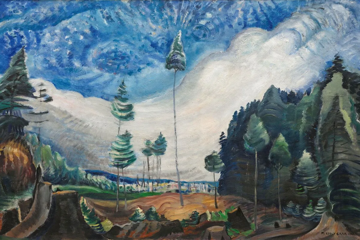 Emily Carr's forests pull you inside the canvas, not just onto it