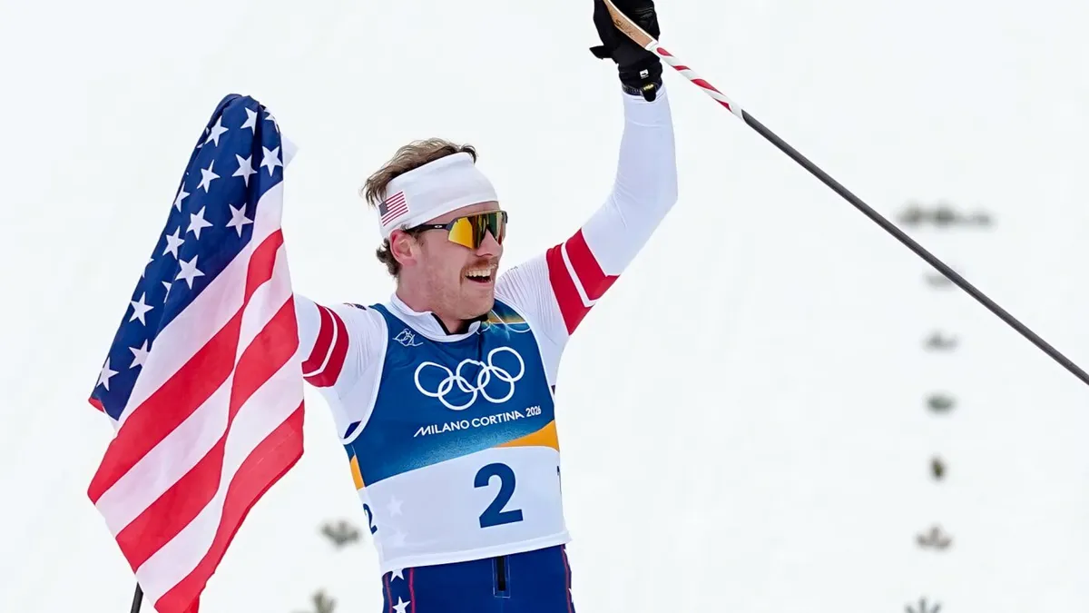 American skier ends 50 years without an Olympic medal