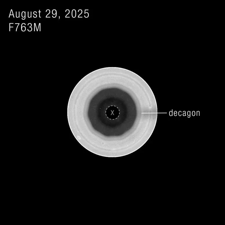 Hubble Discovers a Mysterious 10-Sided Wave Forming on Saturn