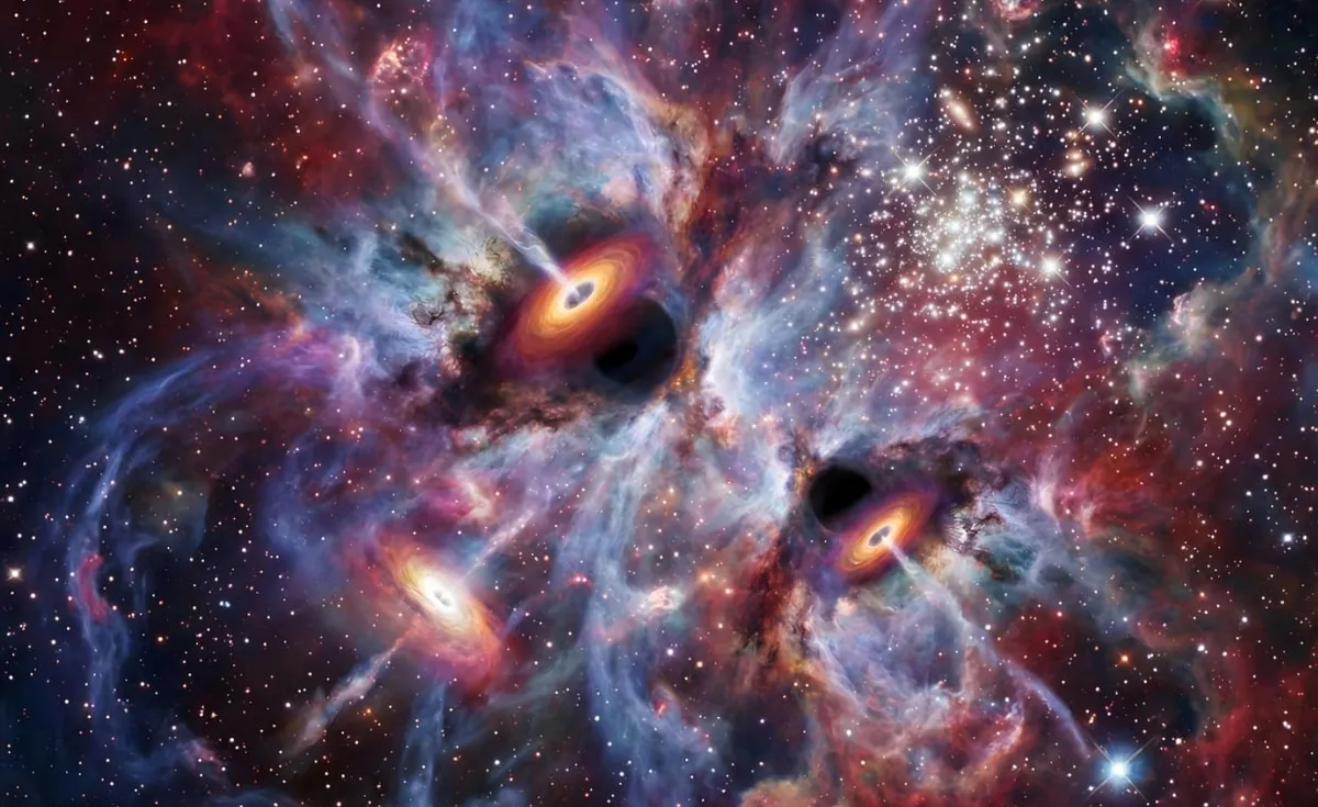Astronomers Solve the Mystery of How Black Holes Got Big So Fast