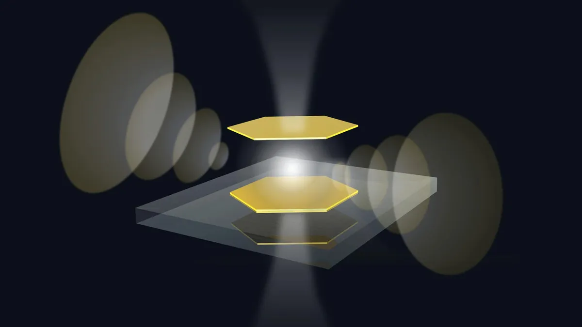 Gold flakes reveal the quantum forces that shape matter itself