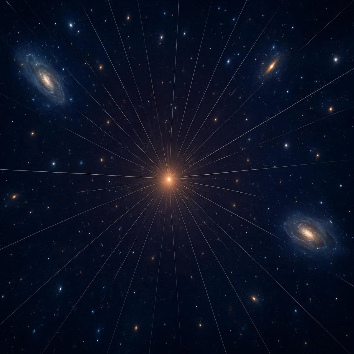 AI Generated Picture of the Expansion of the Universe