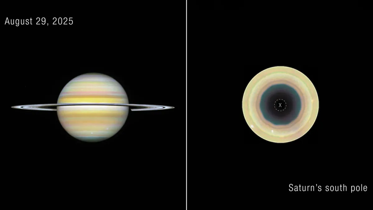 Saturn Just Grew a Giant 10-Sided Pattern at its South Pole