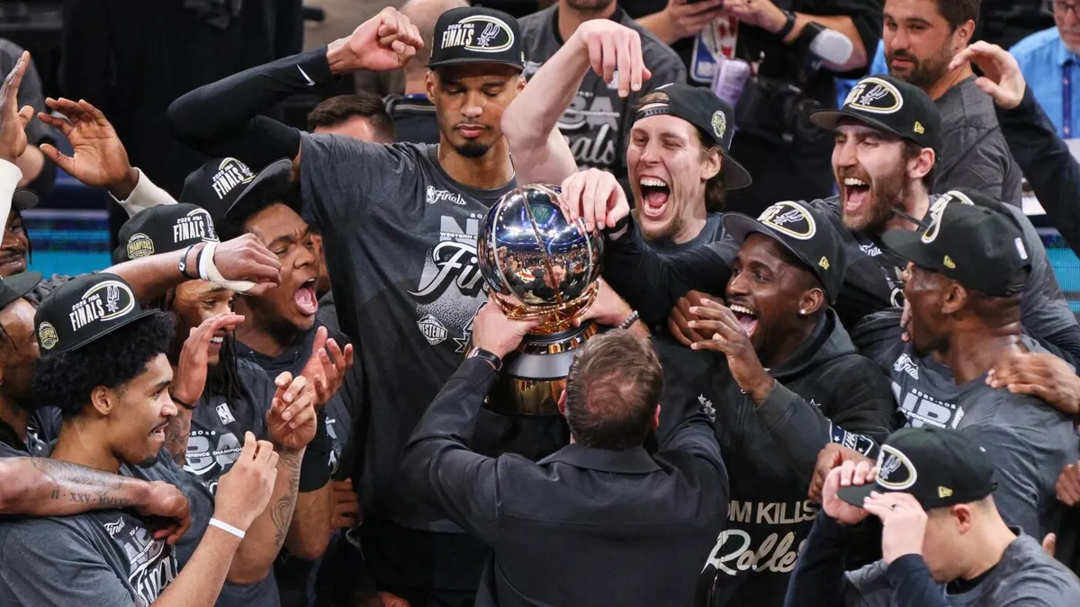 Wembanyama, Spurs win the West, topple Thunder 111-103 in Game 7 to head to NBA Finals