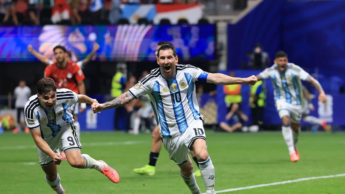 Argentina Was Down 2-0. Then Messi and Co. Scored Three Goals in 13 Minutes.