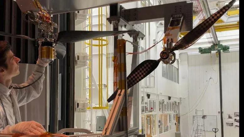 NASA Breaks the Sound Barrier With New Mars Helicopter Rotors