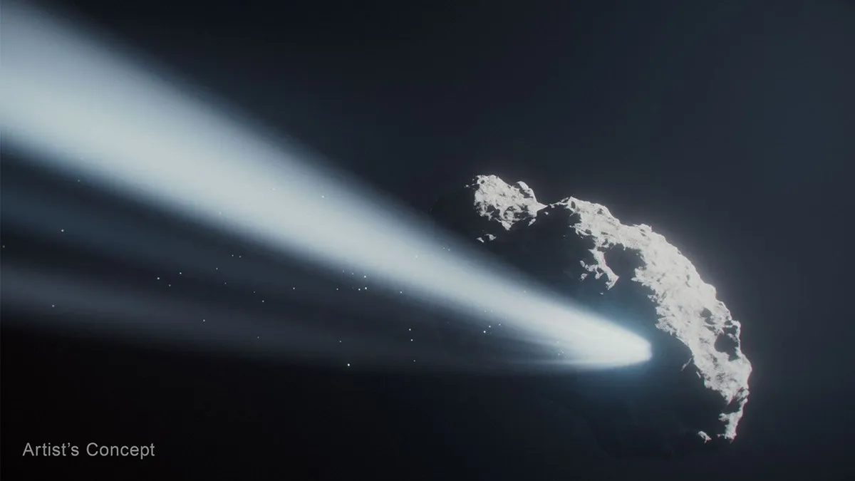 In a First, an Astronomer May Have Witnessed a Comet Stop Its Spin—Then Reverse Its Rotation