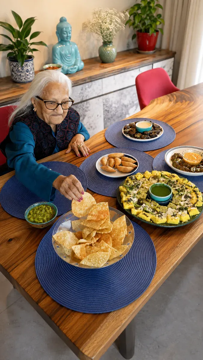 98-YO Ahmedabad Nani Turns One Khandvi Order Into a Food Business Serving 200+ Families
