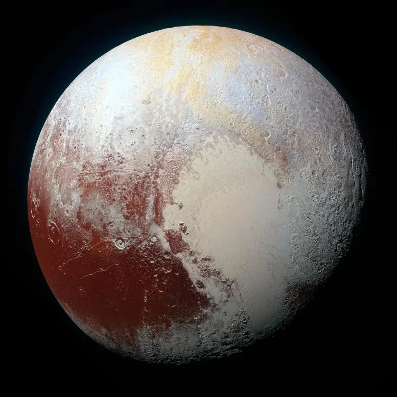 Something May Be Flowing Beneath Pluto’s Giant Heart-Shaped Glacier