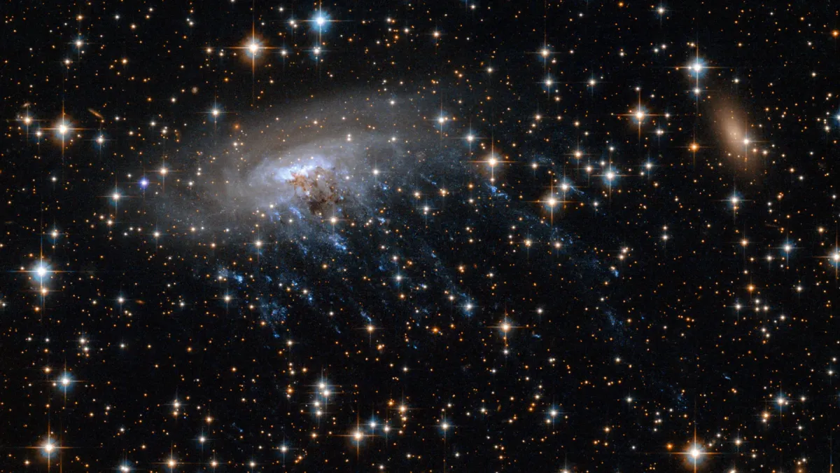 James Webb spots a galaxy with tentacles in deep space