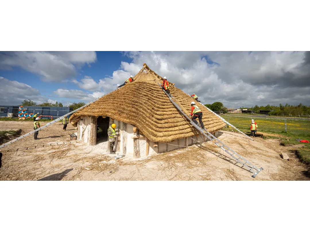 A Historically Accurate Replica of a 4500-Year-Old Community Hall to Open at Stonehenge