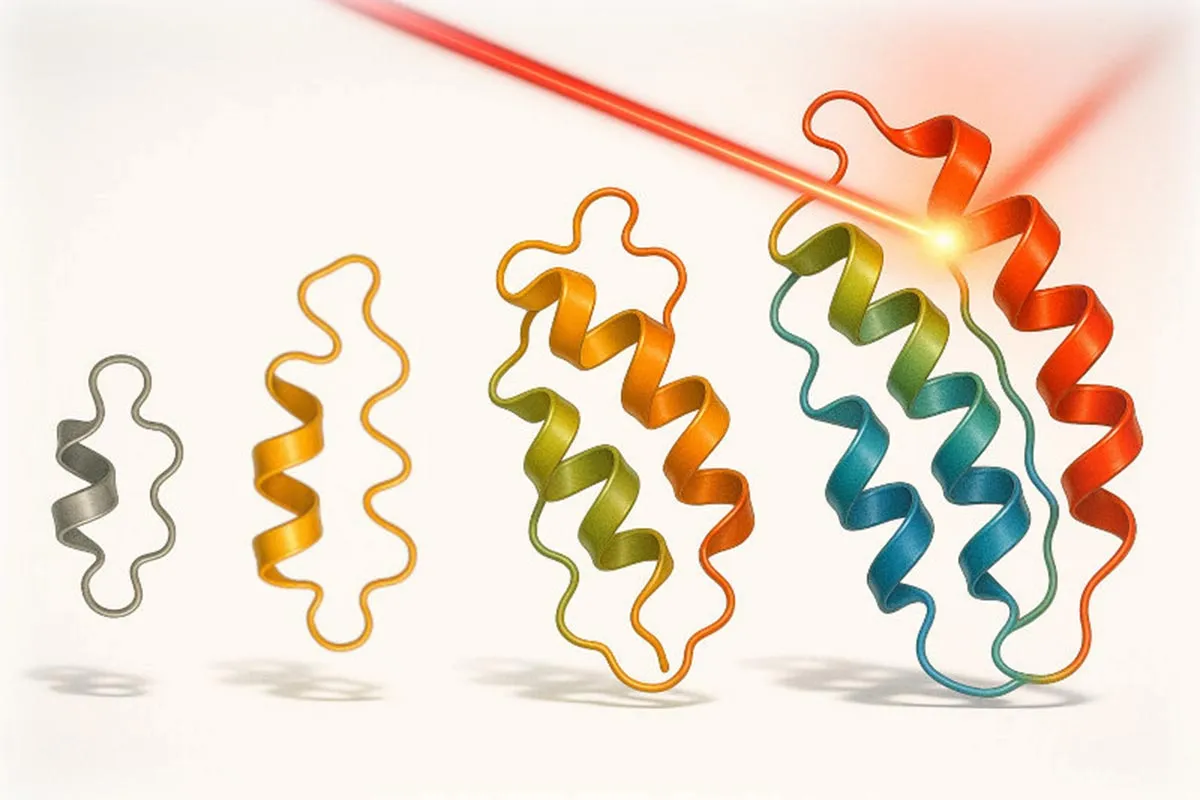 Scientists evolve proteins that switch like tiny computers using light