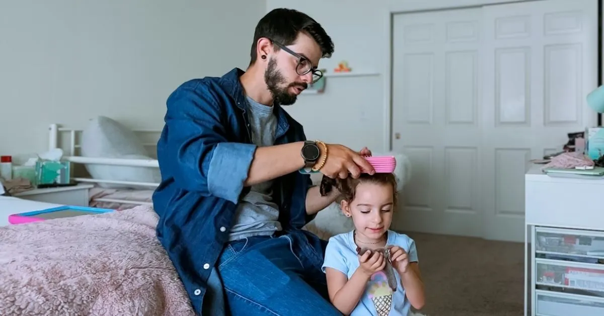 35 dads learn to braid hair over beers, spark viral moment