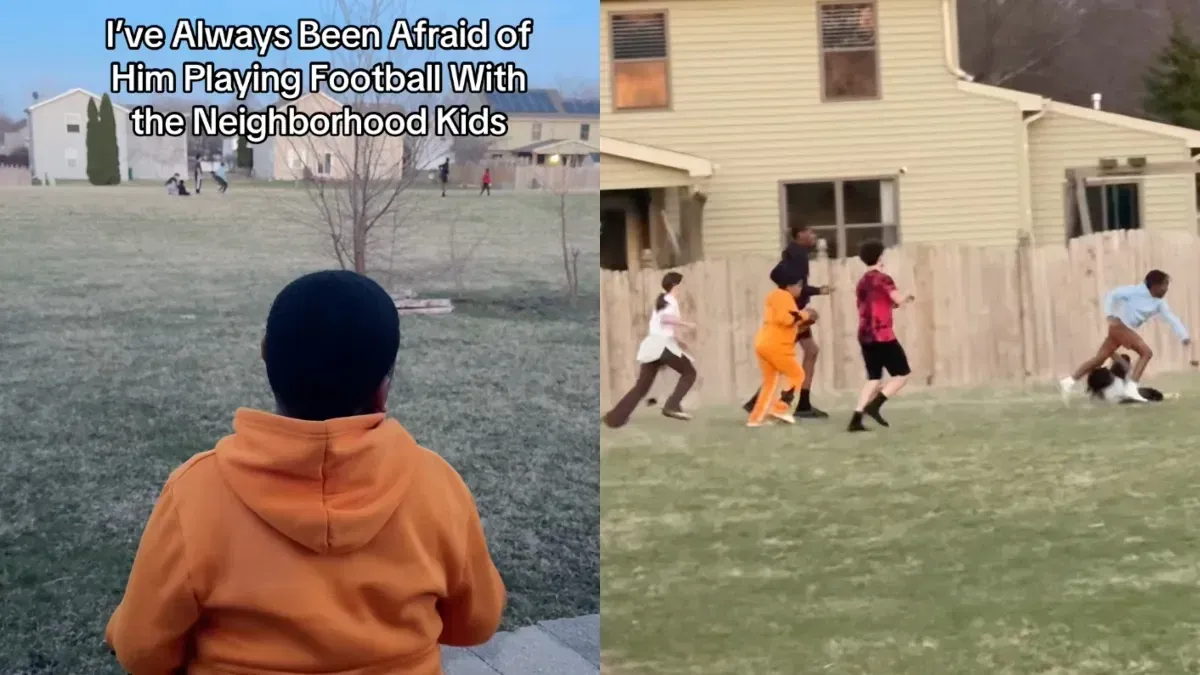 A Backyard Football Game Just Restored Everyone's Faith in Humanity