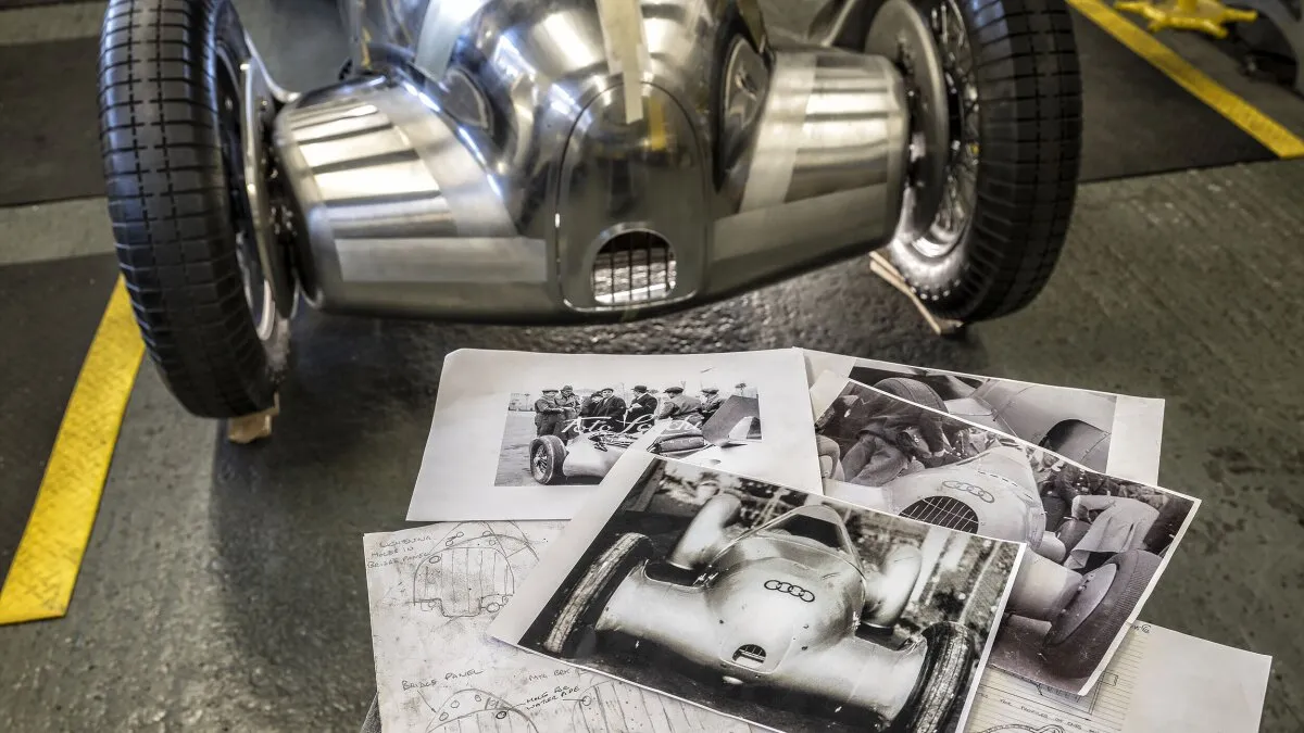 Audi's latest V16 supercar is a 1935 record-breaker