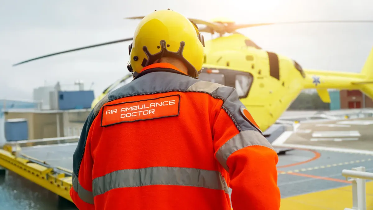 Air ambulance teams are changing who survives critical injuries