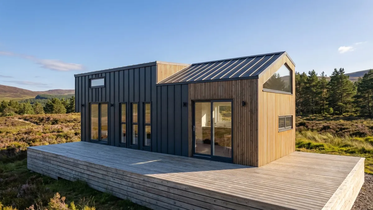 Three-bedroom tiny house makes space for comfortable family living