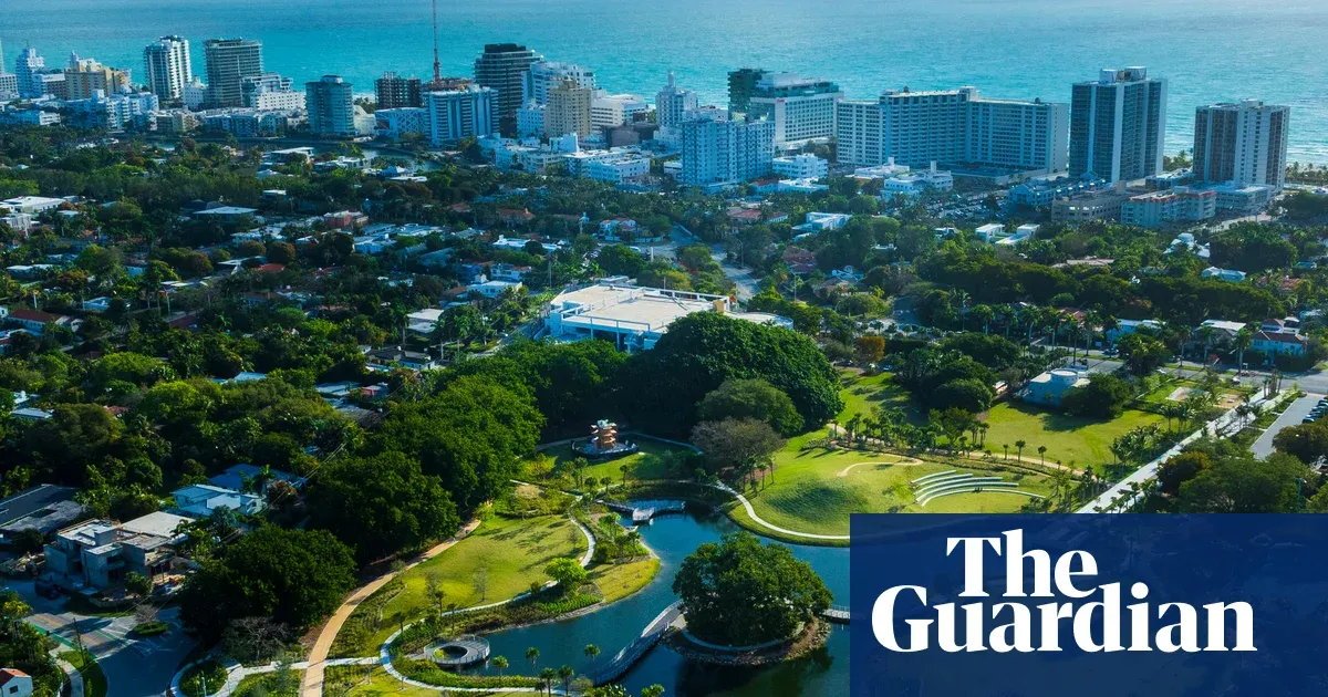 How a lush Miami park was designed to keep flooding at bay – in pictures | Miami | The Guardian